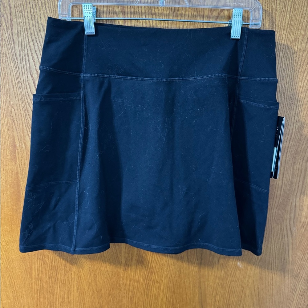 Skechers Black GoWalk Athletic Skirt